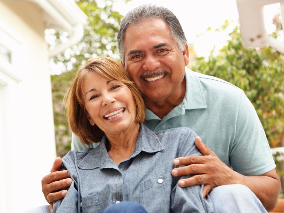 Couple Smiling with onlays parramatta